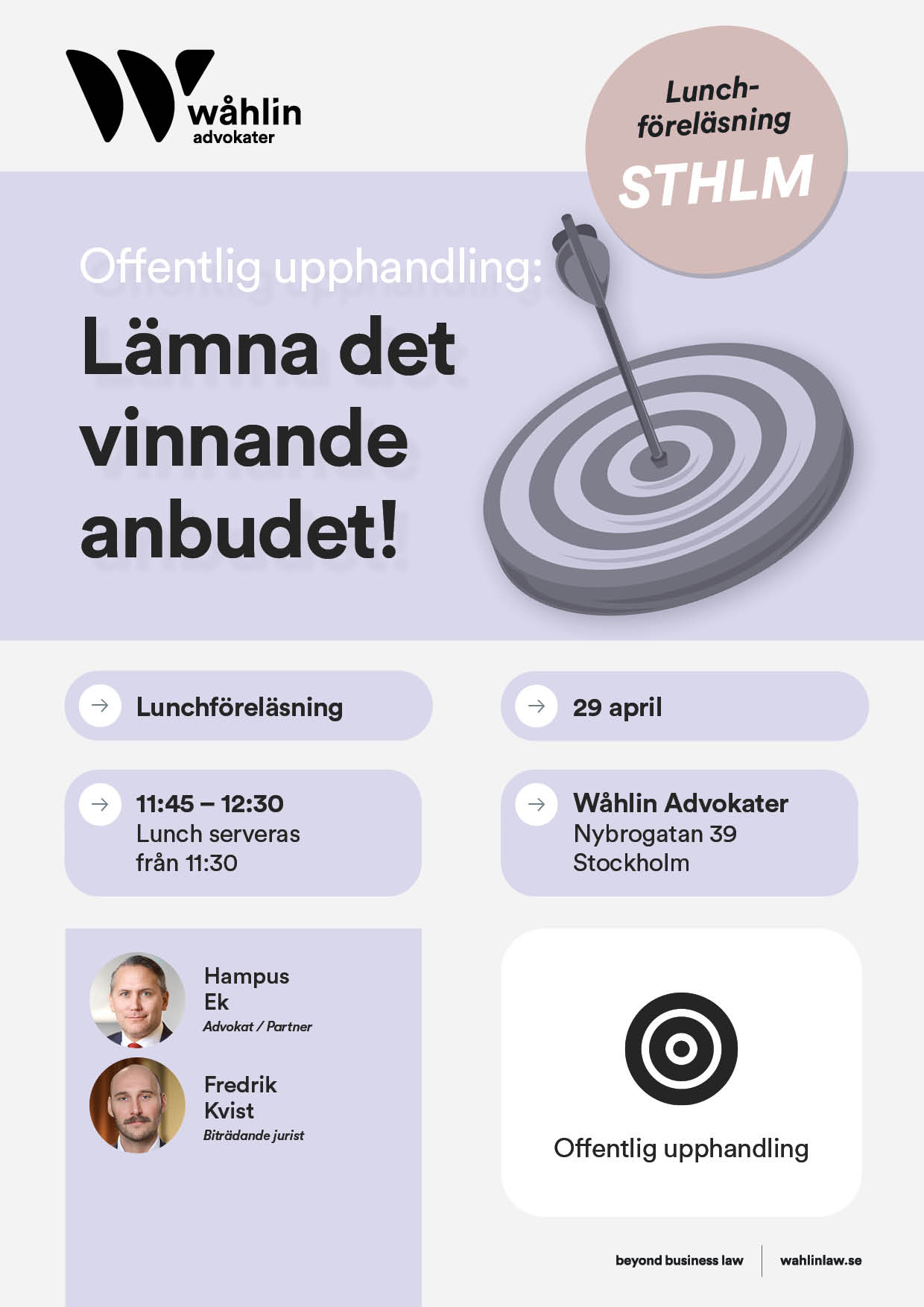 Offentlig upphandling_Lämna det vinnande anbudet