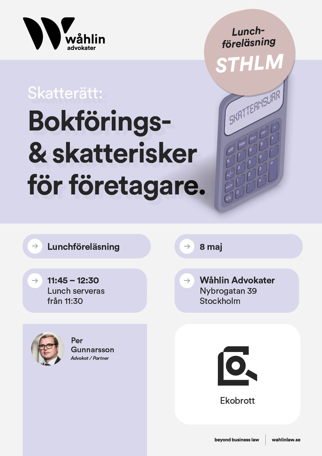 Risker som företagare kopplat till bokföring och skatt _ Wåhlin Advokater