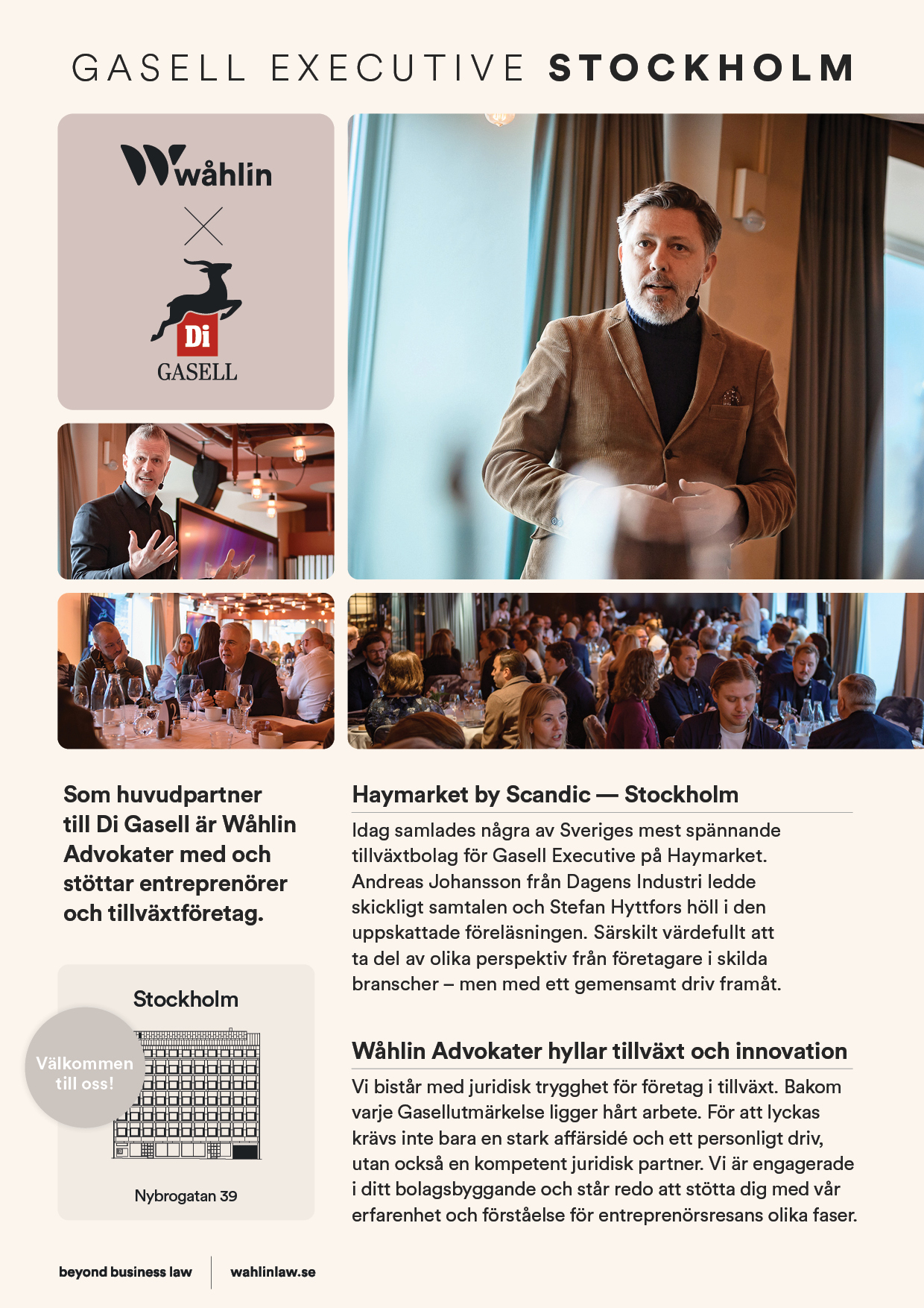 Gasell Executive – Stockholm