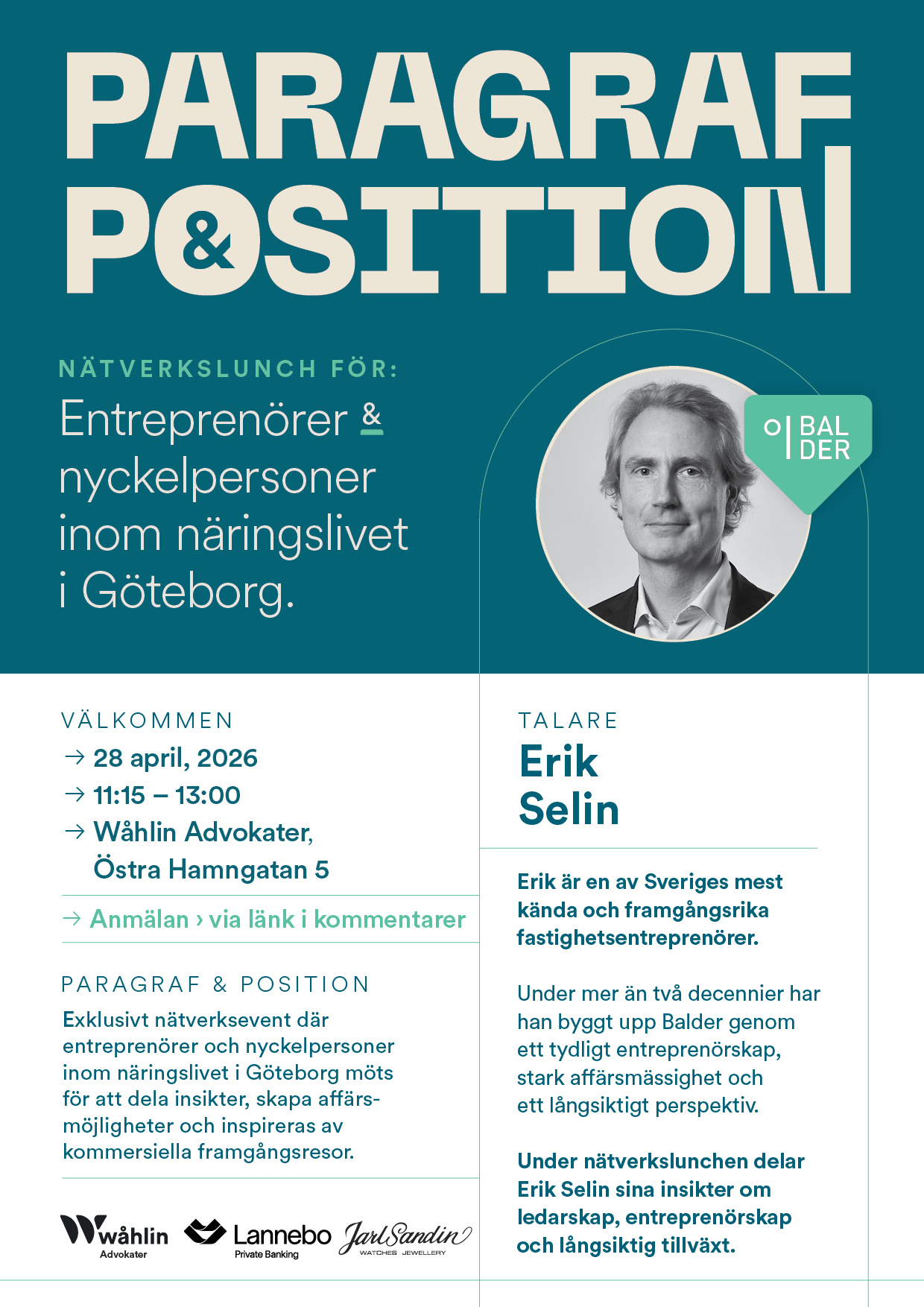Paragraf & Position_Erik Selin_Balder