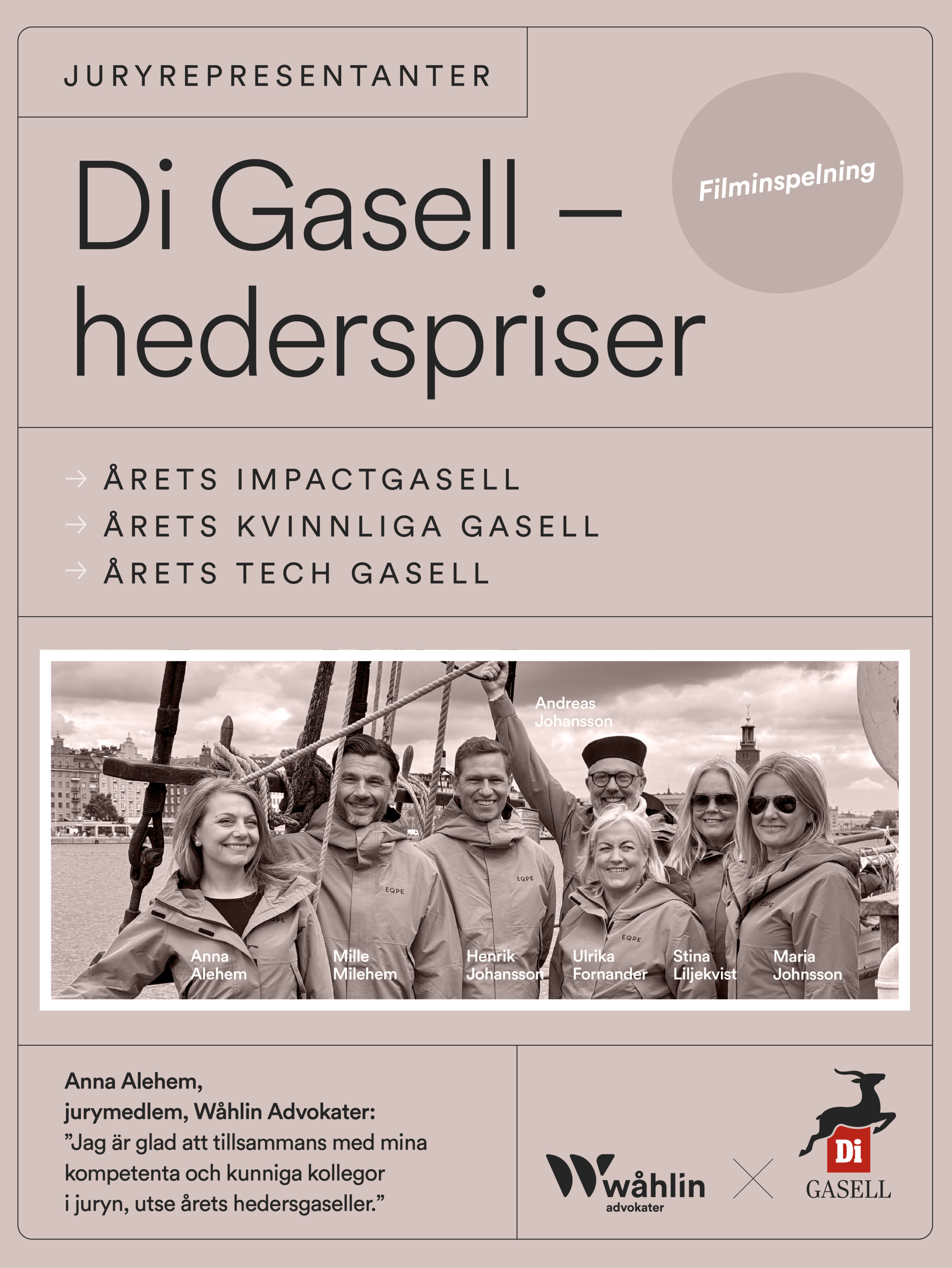 Hederspriser - Di Gasell | - Dagens industri