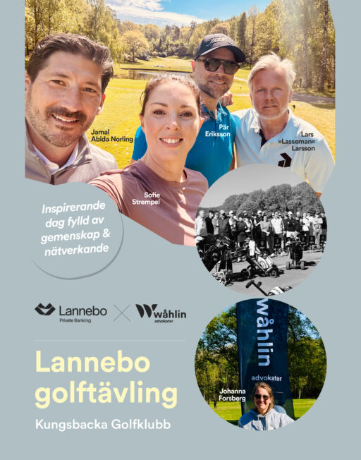 Lannebo Private Banking-golfen på Kungsbacka Golfklubb