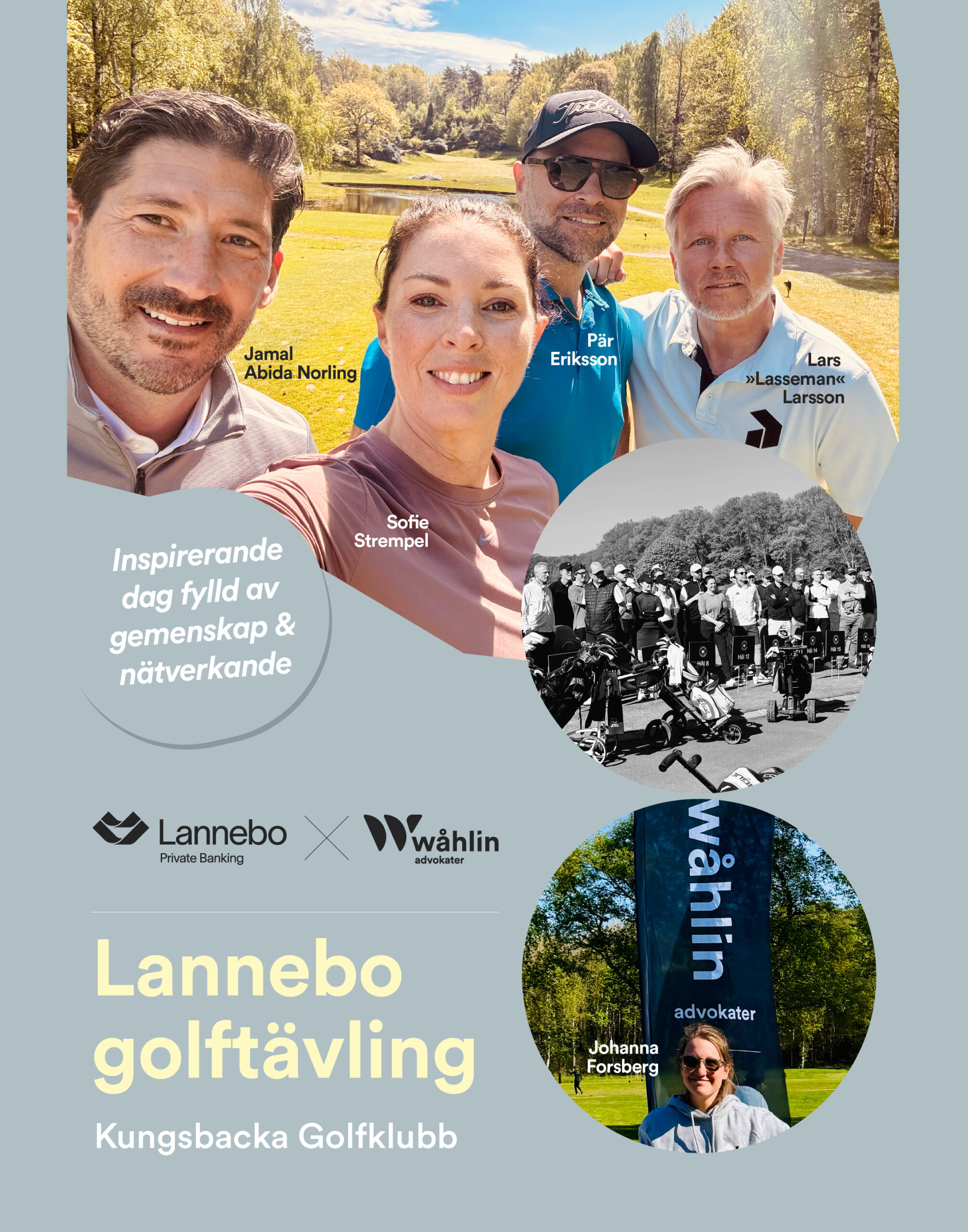 Lannebo Private Banking-golfen på Kungsbacka Golfklubb