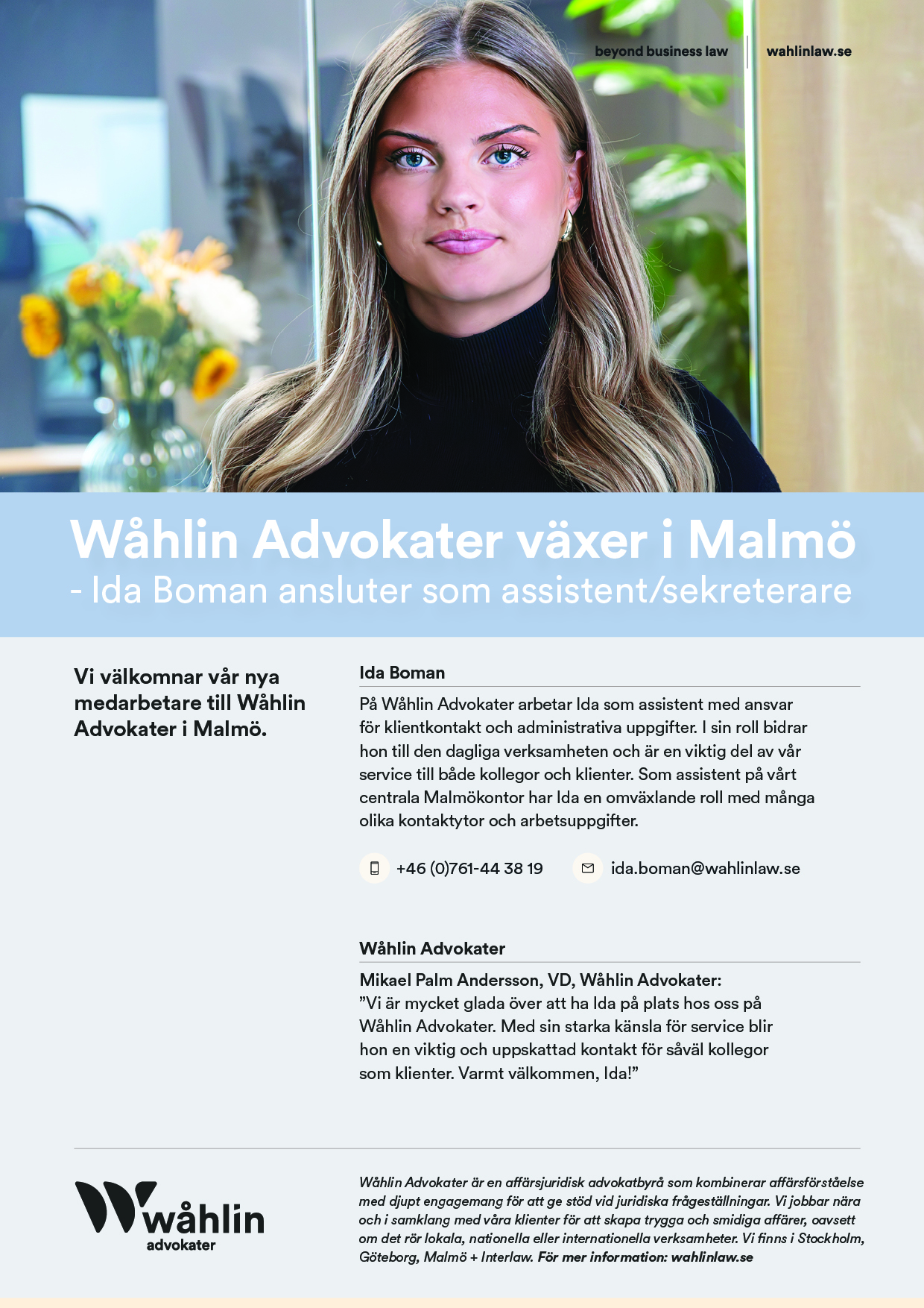 Ida Boman_Wåhlin Advokater