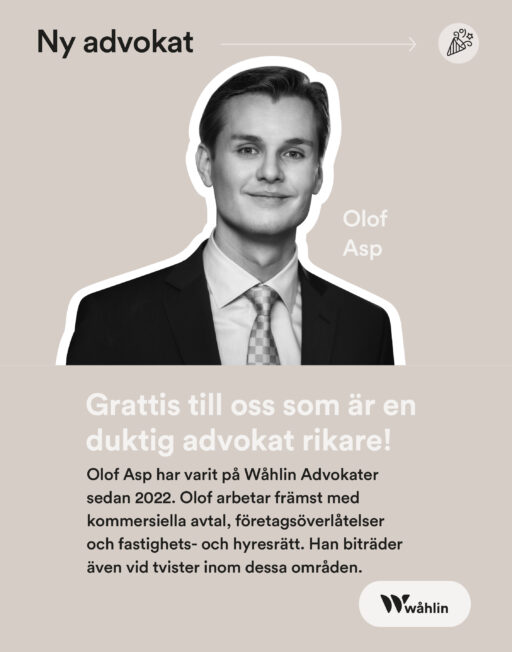 Olof Asp Wåhlin Advokater